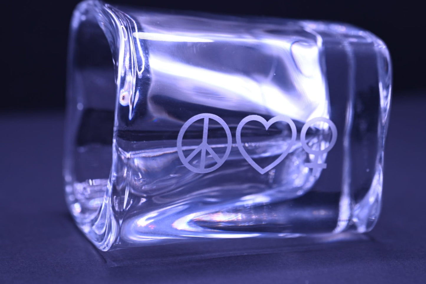 Peace Love Hormones PLH Shot Glass