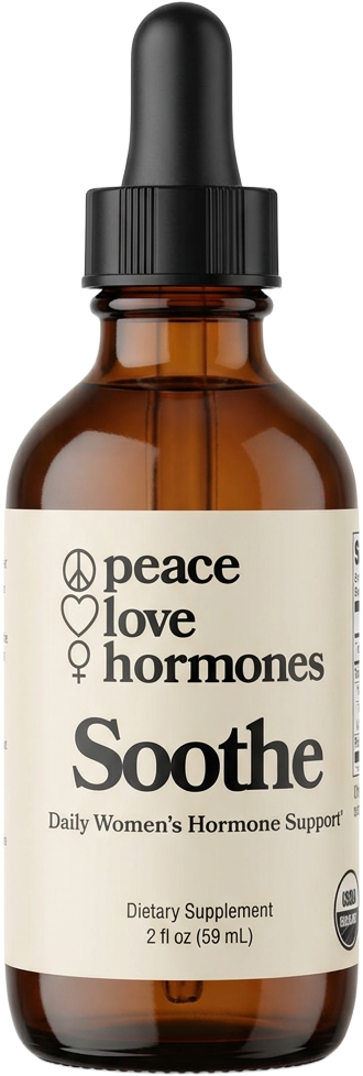 Soothe tincture bottle