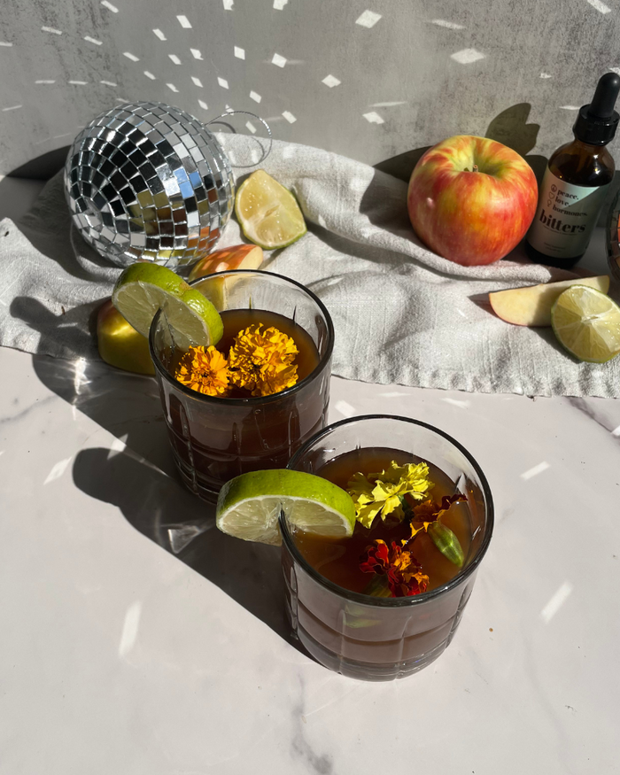 Apple Spice Margarita Mocktail