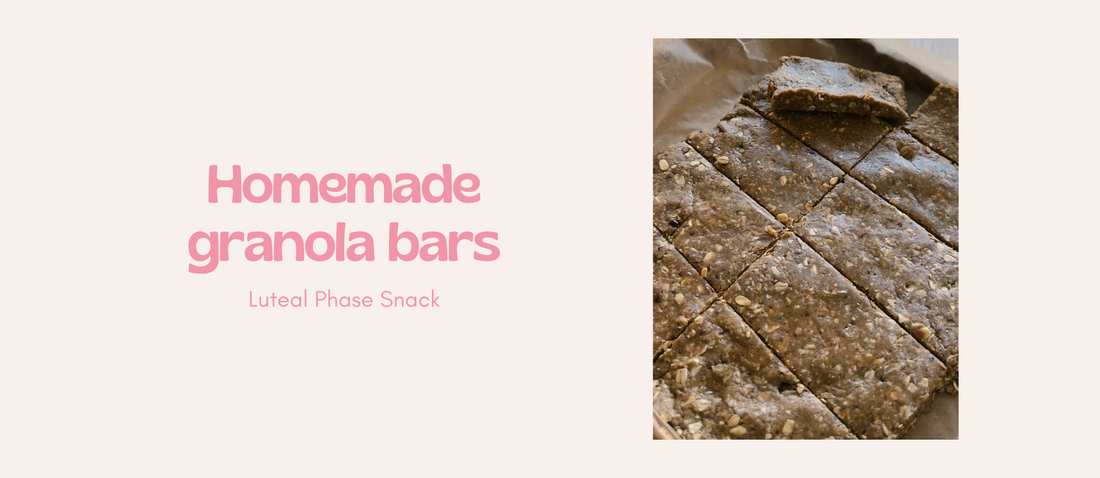 Luteal Phase Granola Bars