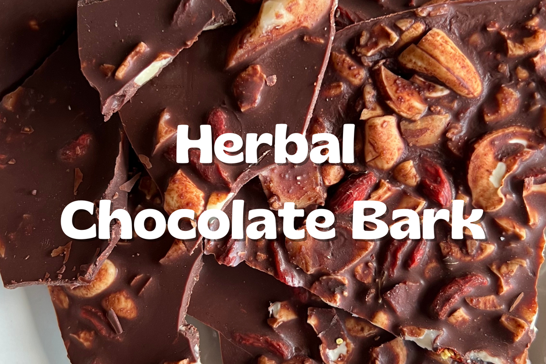 Herbal Chocolate Bark for Hormone Health