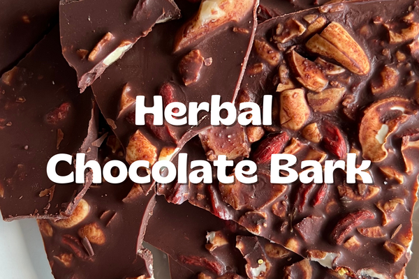 Herbal Chocolate Bark for Hormone Health