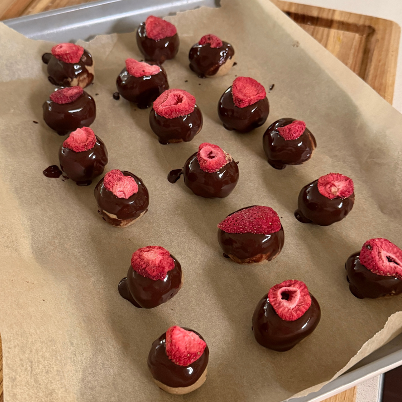 collagen butter balls - postpartum snack