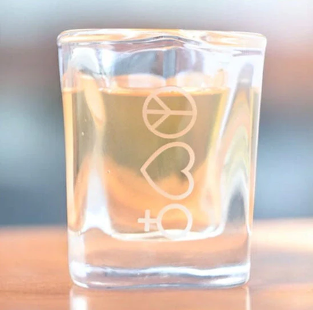 Custom Serving Glass