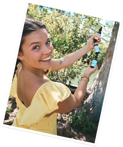 The original five Peace Love Hormones formulas