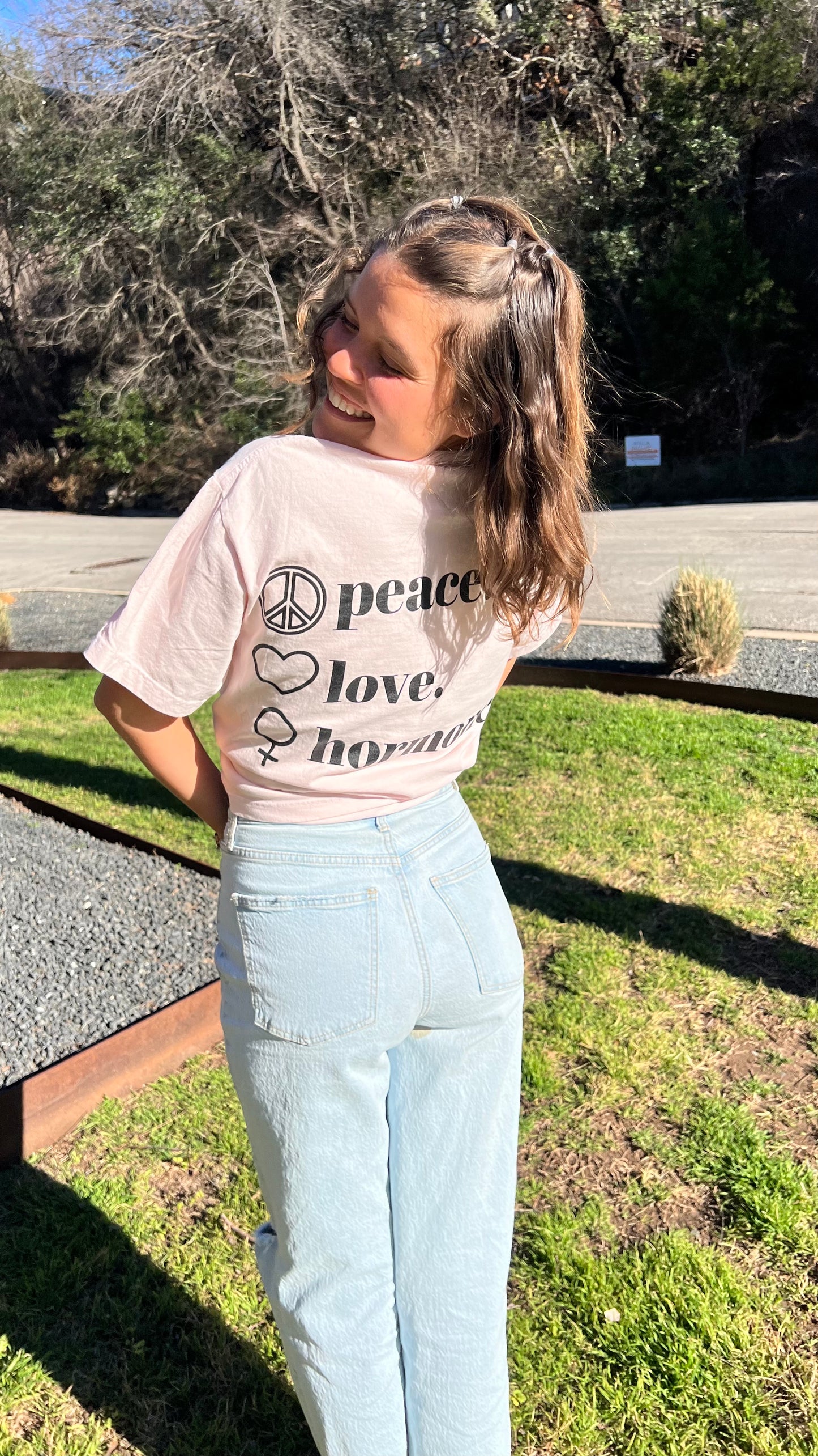 Peace Love Hormones T-Shirt